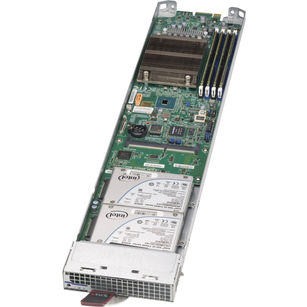 Supermicro MicroBlade MBI-6119M-T2N Barebone System - Blade - Socket H4 LGA-1151 - 1 x Processor Support - MBI-6119M-T2N