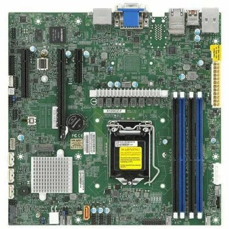 Supermicro X12SCZ-F Server Motherboard - Intel W480 Chipset - Socket LGA-1200 - Micro ATX - MBD-X12SCZ-F-O