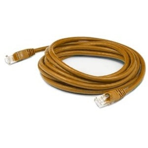 AddOn 10ft Brown CAT 6 PVC Ethernet Cable Snagless Bubble Boot RJ-45 M/M - ADD-10FCAT6-BN