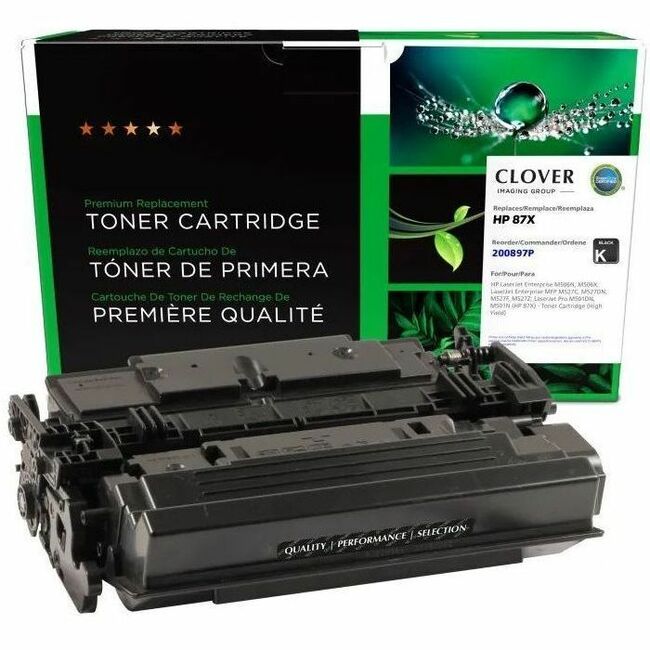 Clover Imaging Remanufactured High Yield Toner Cartridge for HP 87X (CF287X) - 200897P