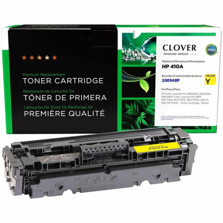 Clover Imaging Remanufactured Yellow Toner Cartridge for HP 410A (CF412A) - 200948P