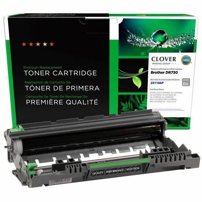 Clover Imaging Remanufactured Drum Unit for Brother DR730 - 201186P