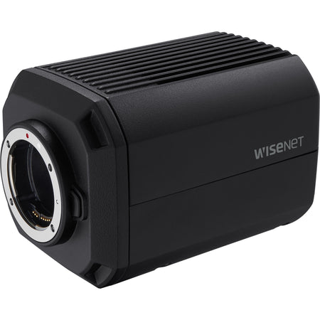 Wisenet TNB-9000 33.2 Megapixel Indoor/Outdoor 8K Network Camera - Color, Monochrome - Box - Black - TNB-9000