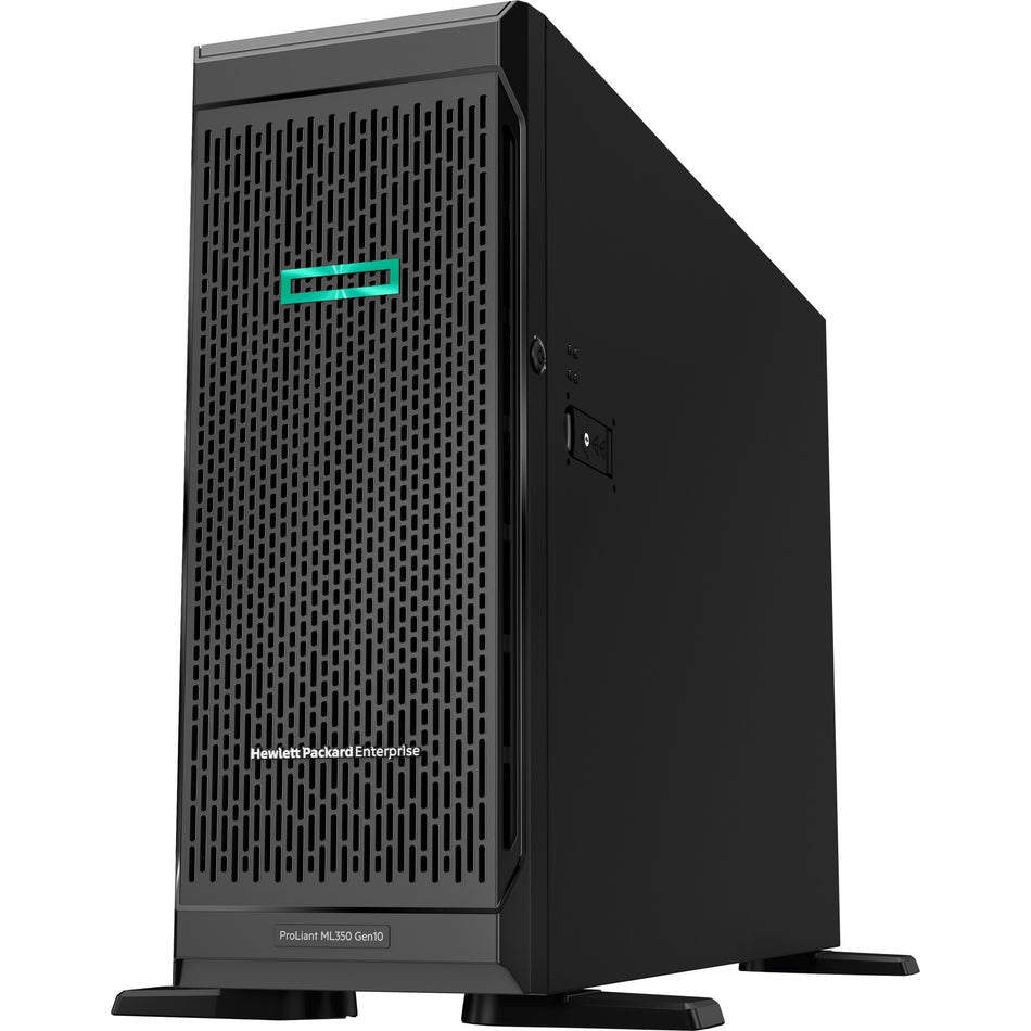 HPE ProLiant ML350 G10 4U Tower Server - 1 x Intel Xeon Silver 4208 2.10 GHz - 16 GB RAM - Serial ATA/600, 12Gb/s SAS Controller - P22094-001