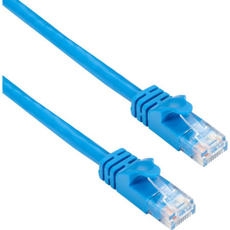 Black Box CAT6A 500-MHz STR Patch Cable Slim Molded Snagless Boot - UTP, CM PVC, BL, 10FT - CAT6APC-010-BL