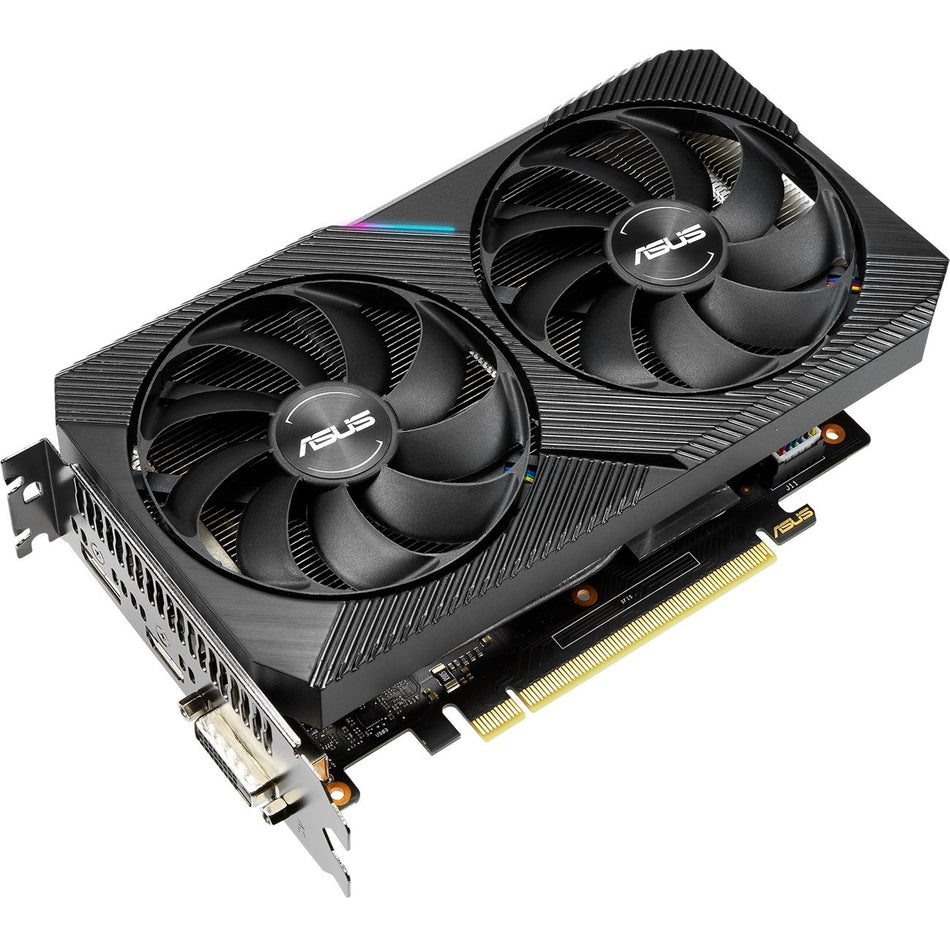 Asus NVIDIA GeForce GTX 1660 SUPER Graphic Card - 6 GB GDDR6 - DUAL-GTX1660S-O6G-MINI