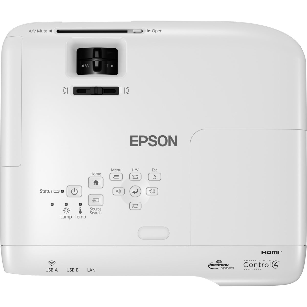 Epson PowerLite 118 LCD Projector - 4:3 - Ceiling Mountable - V11HA03020