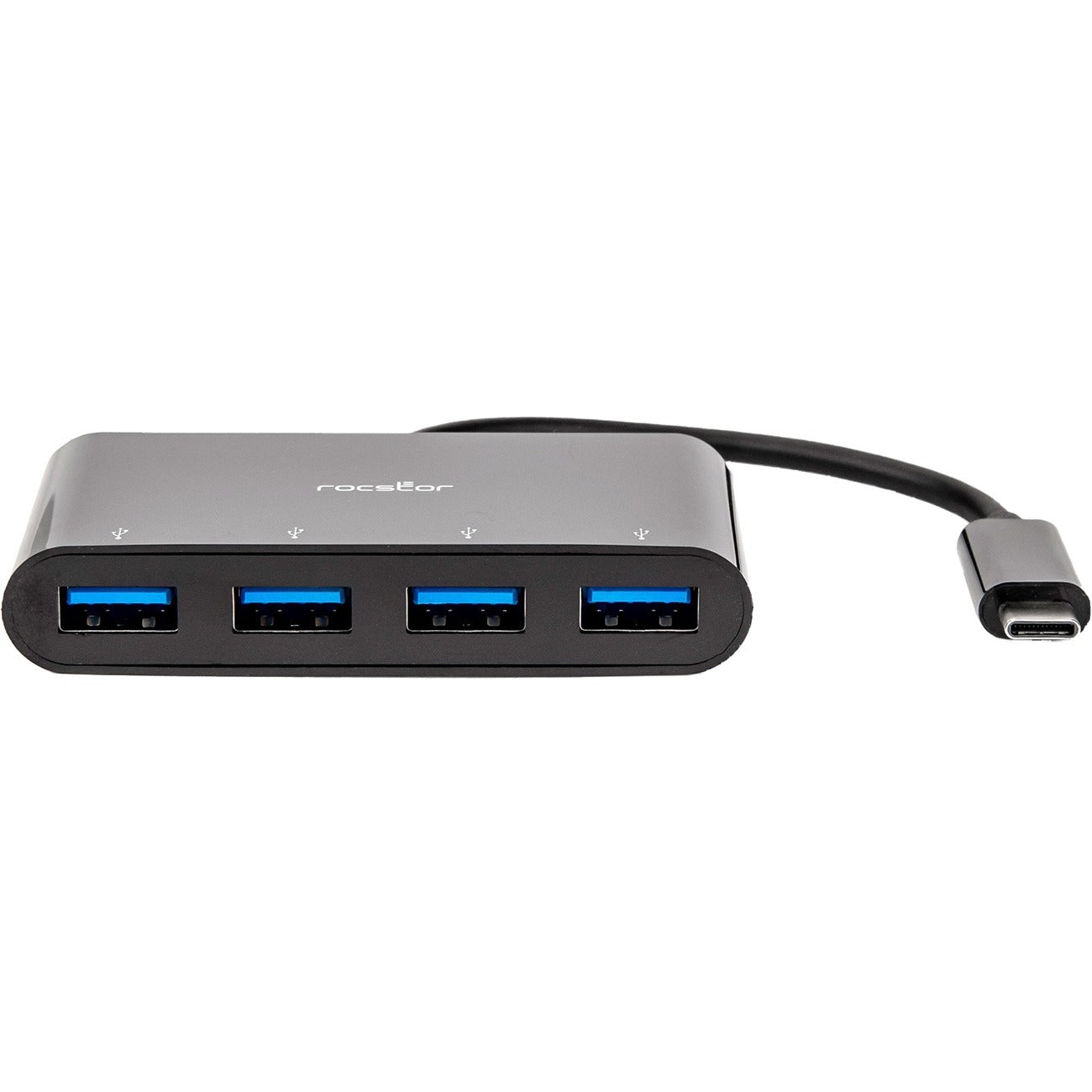 Rocstor Premium Portable 4 Port Hub - Y10A228-B2