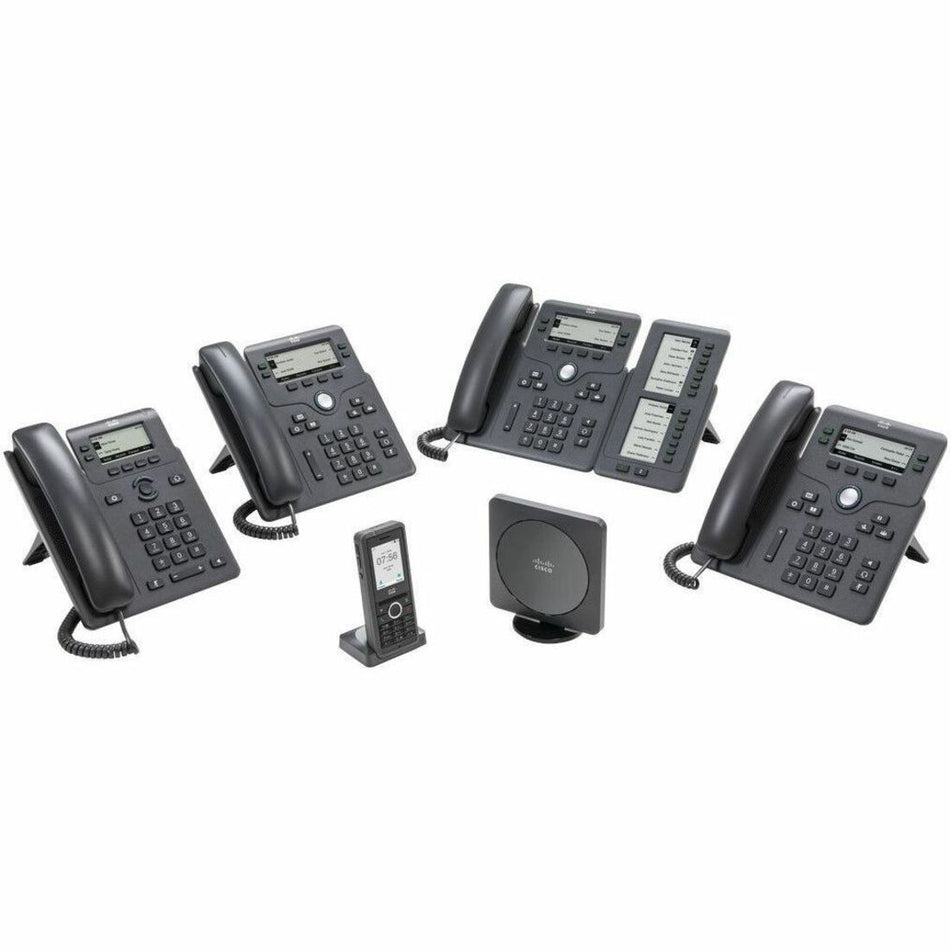 Cisco 6821 IP Phone - Corded - Corded - Wall Mountable - CP-6821-3PW-NA-K9=