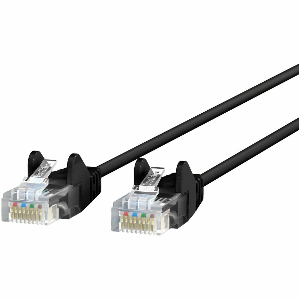 Belkin CAT6 Slim Gigabit Snagless UTP Ethernet Cable - CE001B25-BLK-S