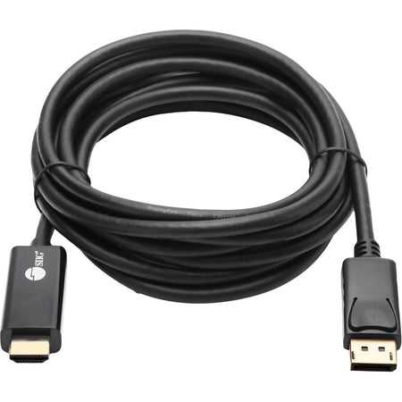 SIIG DisplayPort 1.2 to HDMI 10ft Cable 4K/30Hz - CB-DP1R12-S1