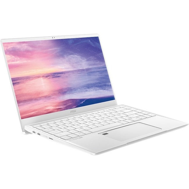 MSI Prestige 14 A10SC A10SC-230 14" Notebook - 4K UHD - 3840 x 2160 - Intel Core i7 10th Gen i7-10510U 1.80 GHz - 16 GB Total RAM - 512 GB SSD - White - PRESTIGE14230