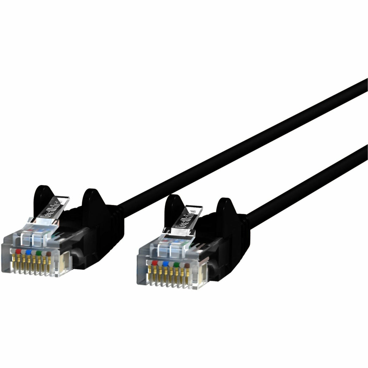Belkin CAT6 Slim Gigabit Snagless UTP Ethernet Cable - CE001B10-BLK-S