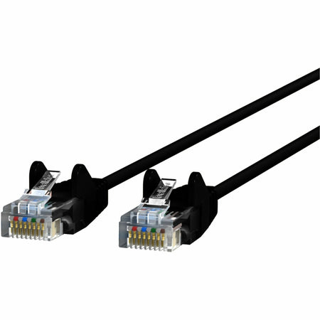 Belkin CAT6 Slim Gigabit Snagless UTP Ethernet Cable - CE001B10-BLK-S