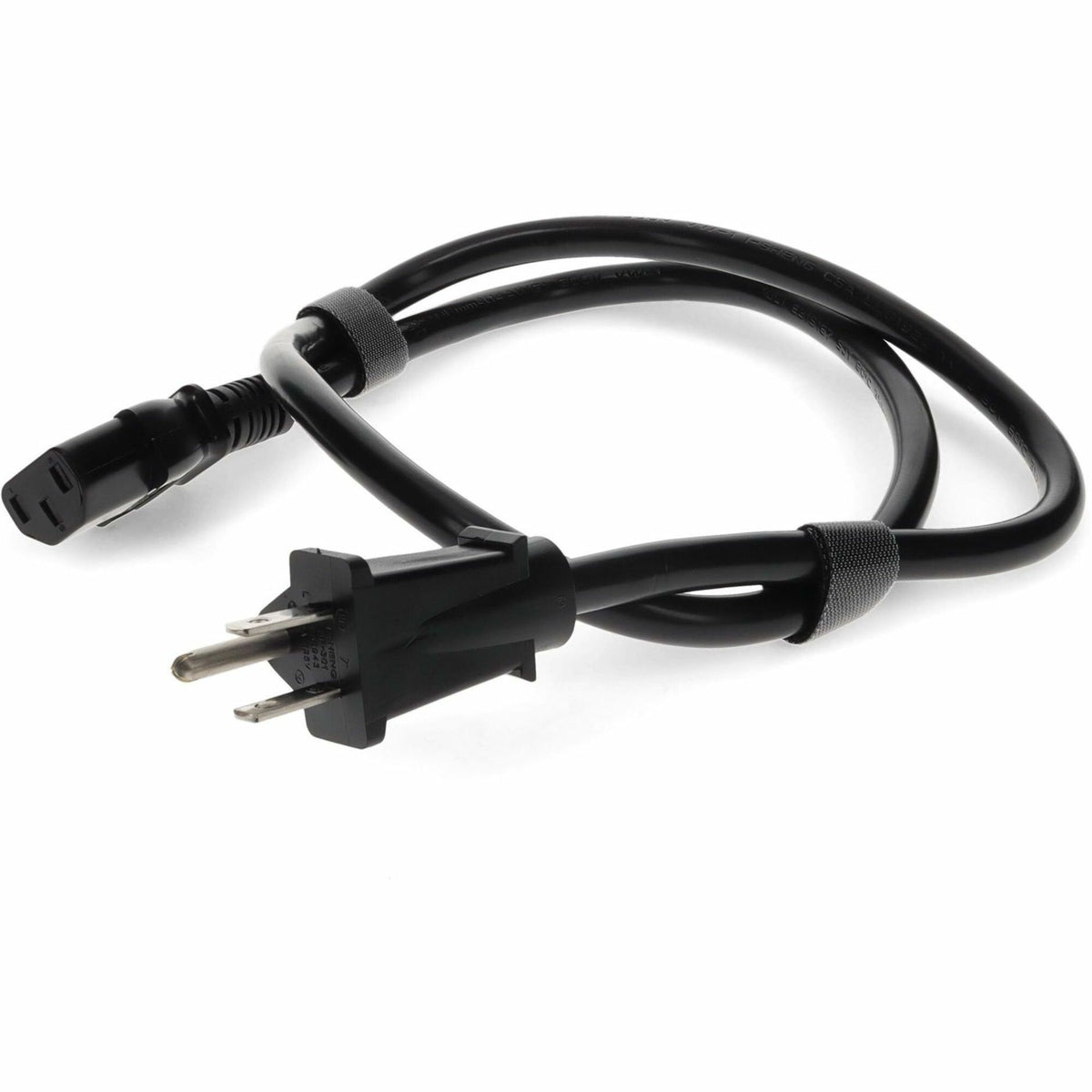 AddOn 6ft NEMA 5-15P Male to C13 Female 14AWG 100-250V at 15A Black Power Cable - ADD-515P2C1314AWG6FT