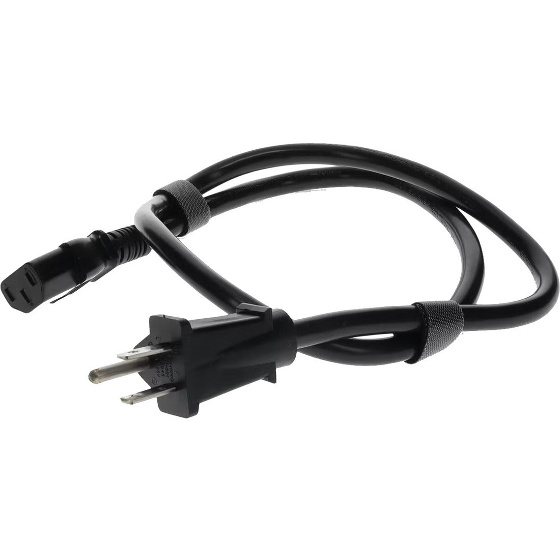 AddOn 6ft NEMA 5-15P Male to C13 Female 14AWG 100-250V at 10A Black Power Cable - ADD-515P2C1314AWG6FT