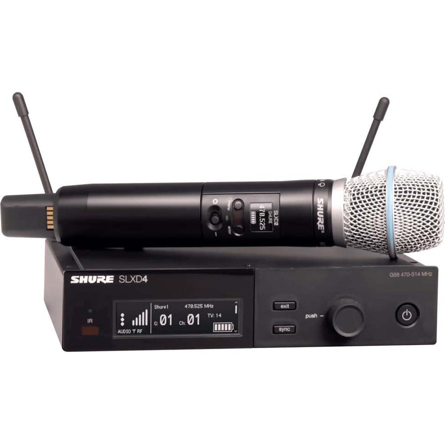 Shure Wireless Microphone System Transmitter - SLXD2/B87A=-G58