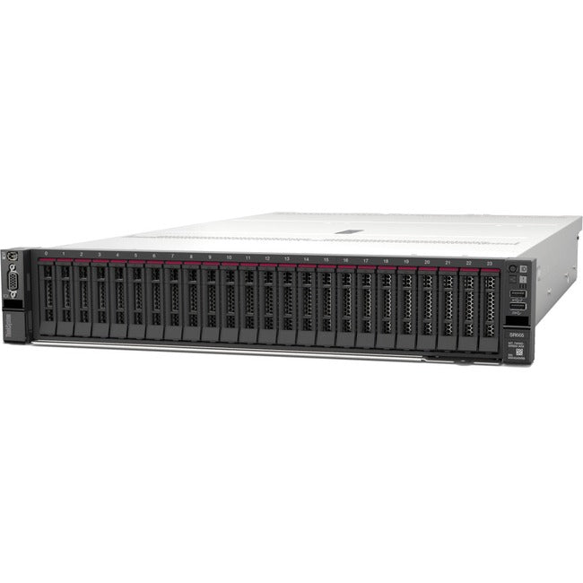 Lenovo ThinkSystem SR665 7D2VA01HNA 2U Rack Server - 1 x AMD EPYC 7262 3.20 GHz - 16 GB RAM - Serial ATA/600 Controller - 7D2VA01HNA