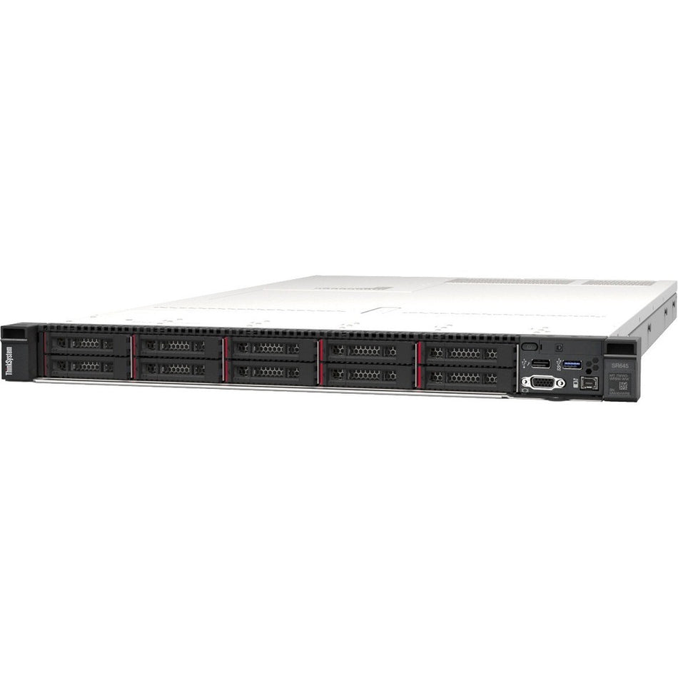 Lenovo ThinkSystem SR645 7D2XA01GNA 1U Rack Server - AMD - Serial ATA Controller - 7D2XA01GNA