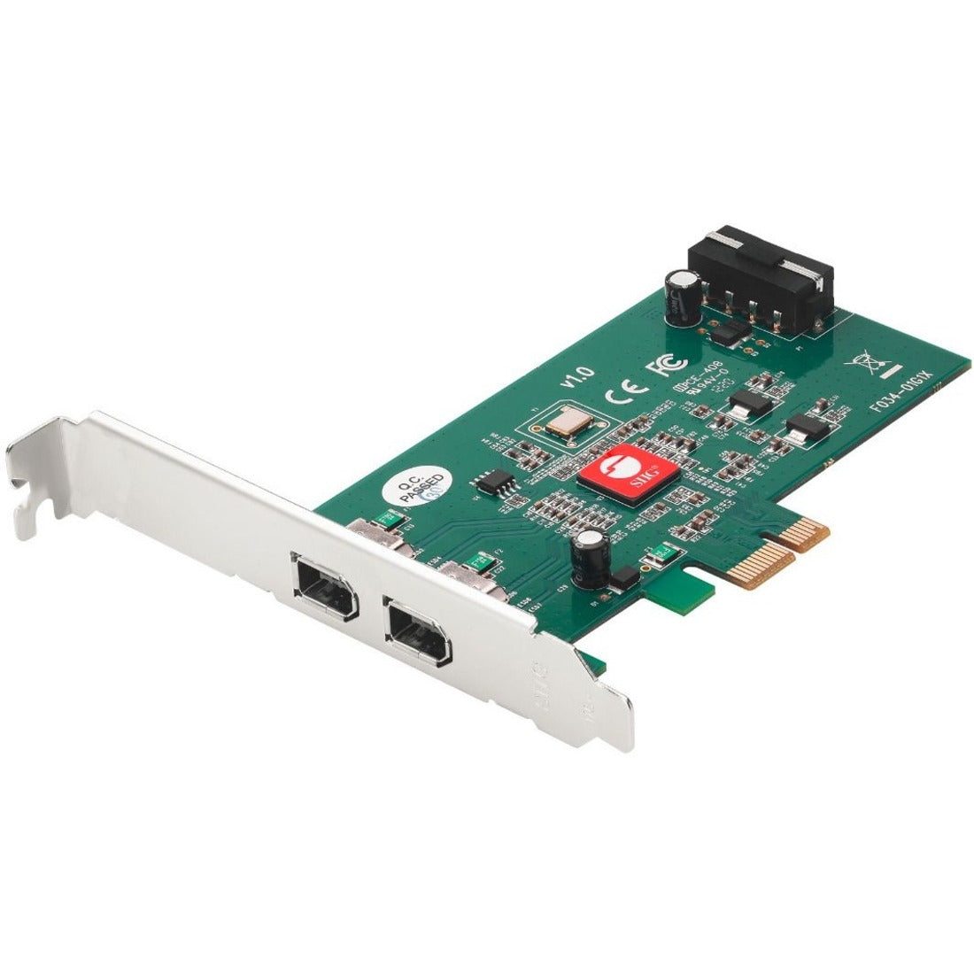 SIIG Dual Profile 2 Port FireWire PCIe - NN-E20211-S1