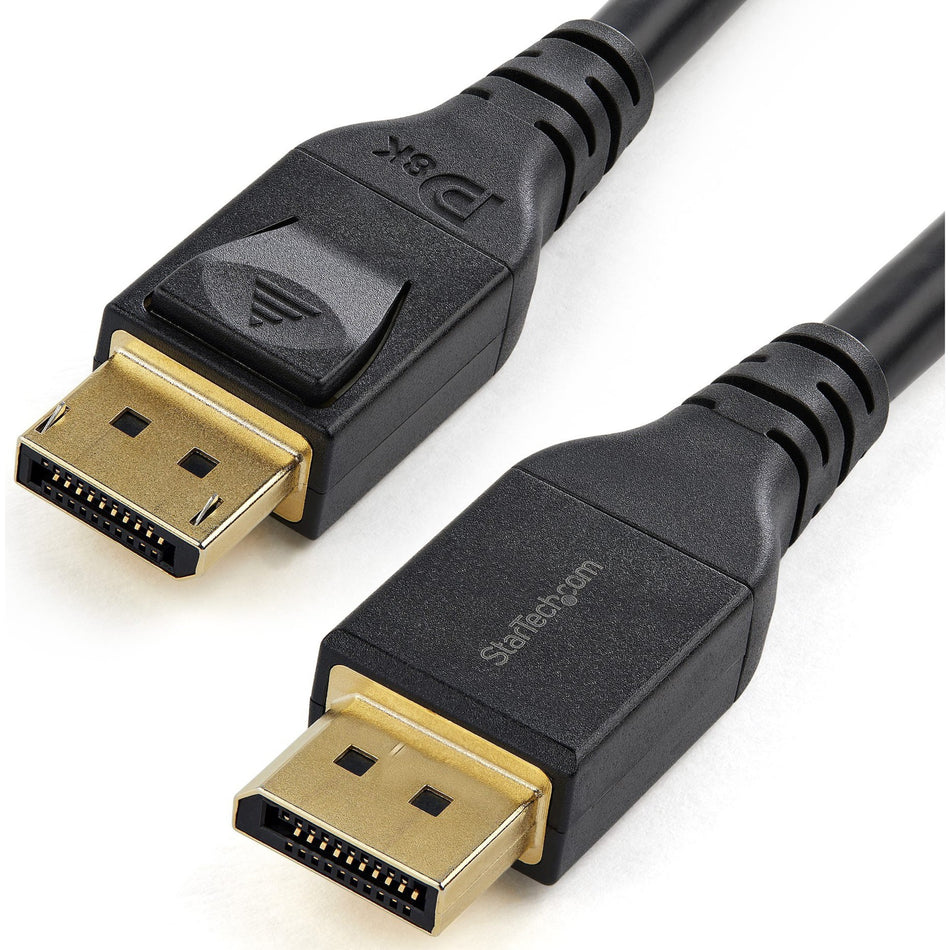 StarTech.com 4 m VESA Certified DisplayPort 1.4 Cable - 8K 60Hz HBR3 HDR - 13 ft Super UHD 4K 120Hz - DP to DP Video Monitor Cord M/M - DP14MM4M