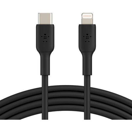 Belkin BoostCharge USB-C to Lightning Cable (1 meter / 3.3 foot, Black) - CAA003BT1MBK
