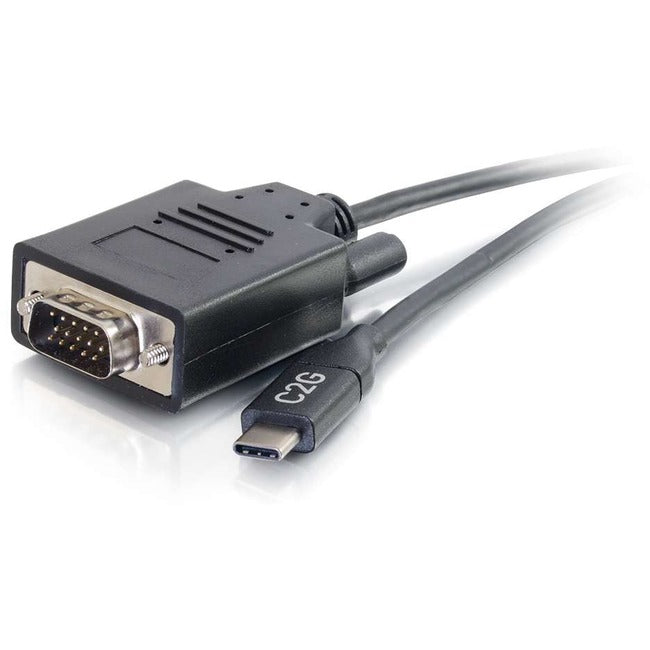 C2G 1ft USB-C to VGA Video Adapter Cable - M/M - 26898