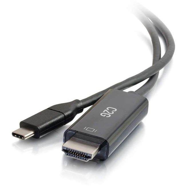 C2G 1ft USB-C to HDMI Audio/Video Adapter Cable - 4K 60Hz - M/M - 26906