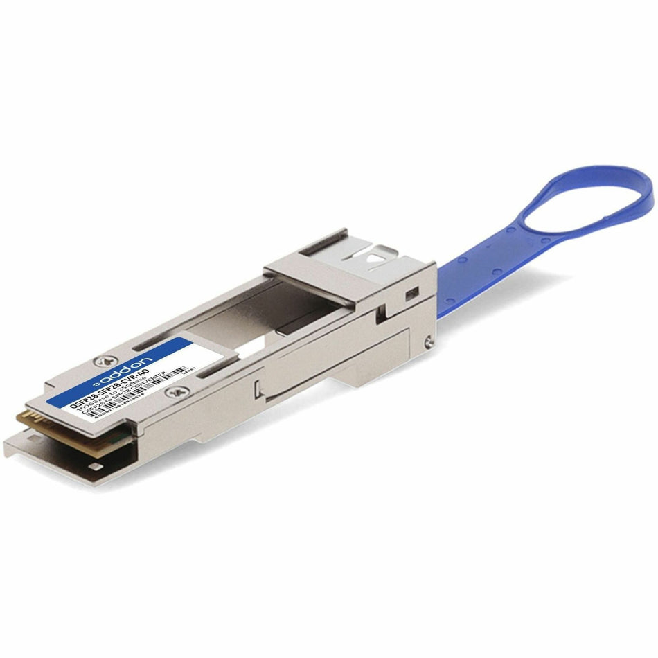 AddOn MSA and TAA 25GBase-Converter QSFP28 Transceiver (QSFP28 to SFP28 Converter) - QSFP28-SFP28-CVR-AO