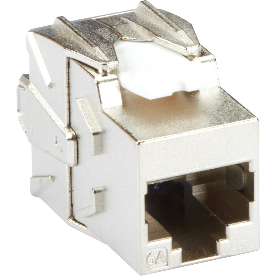 Black Box CAT6A Jack - Shielded, Silver - FMT700-R2