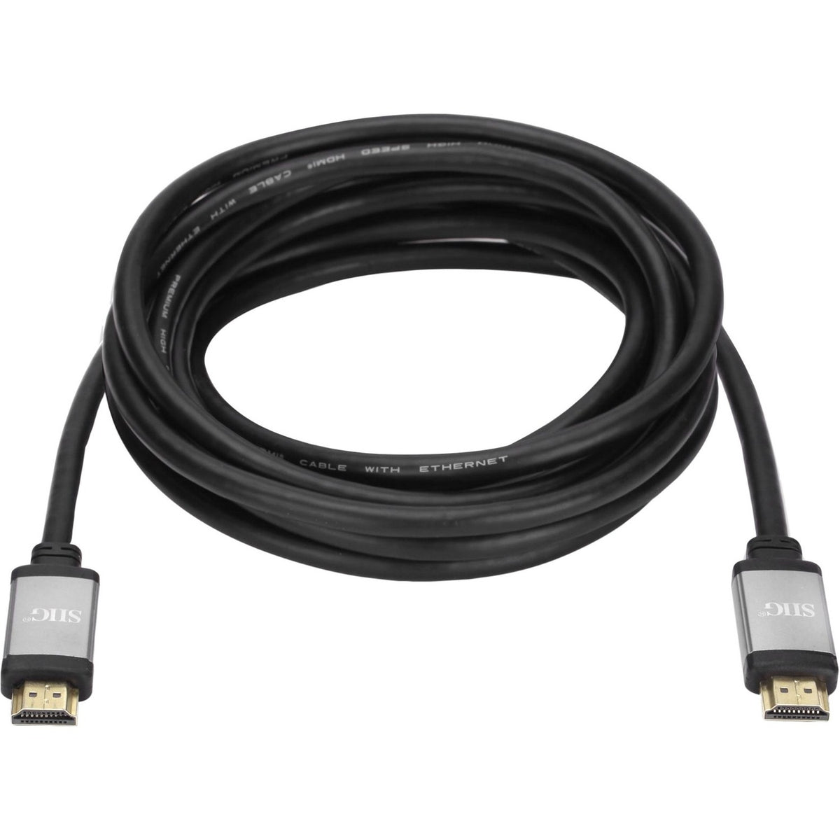 SIIG 4K High Speed HDMI Cable - 12ft - CB-H20U11-S1