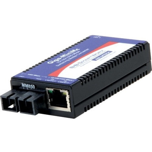 Advantech 10/100/1000Mbps Miniature Media Converter - IMC-370-SL-PS