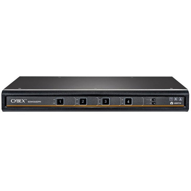 Vertiv Cybex Secure MultiViewer KVM Switch | 16 port | NIAP Approved | Dual AC - SCMV2160DPH-400