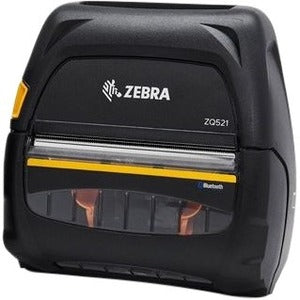 Zebra DT Printer ZQ521, media width 4.45''/113mm; English/Latin fonts, 802.11ac/Bluetooth 4.1, stnd battery, US/Canada certs - ZQ52-BUW0000-00