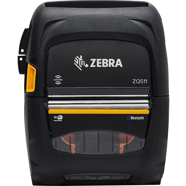 Zebra ZQ511 Mobile Direct Thermal Printer - Monochrome - Label/Receipt Print - USB - Bluetooth - ZQ51-BUE0010-00