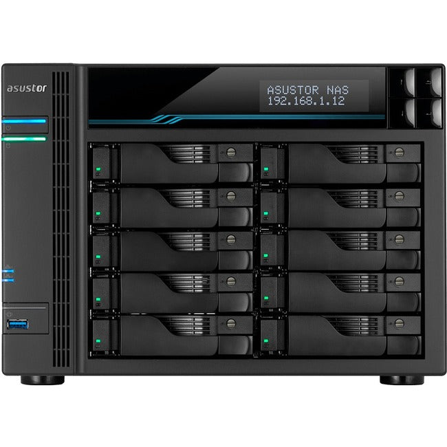 ASUSTOR Lockerstor 10 Pro AS7110T SAN/NAS Storage System - AS7110T