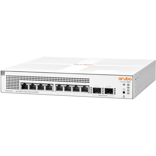 Aruba Instant On 1930 8G Class4 PoE 2SFP 124W Switch - JL681A#B2C