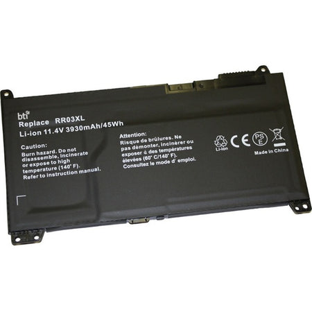 BTI RR03XL-BTI 11.4V 48WHR LI-ION BATTERY 851477-421, RR03XL, 851610-850, 851610-855, RR03048XL-PR PROBOOK 470 G5, 455 G5, 455 G4, 450 G5, 450 G4, 440 G5, 440 G4, 430 G5, 430 G4, MT21, MT20 - RR03XL-BTI