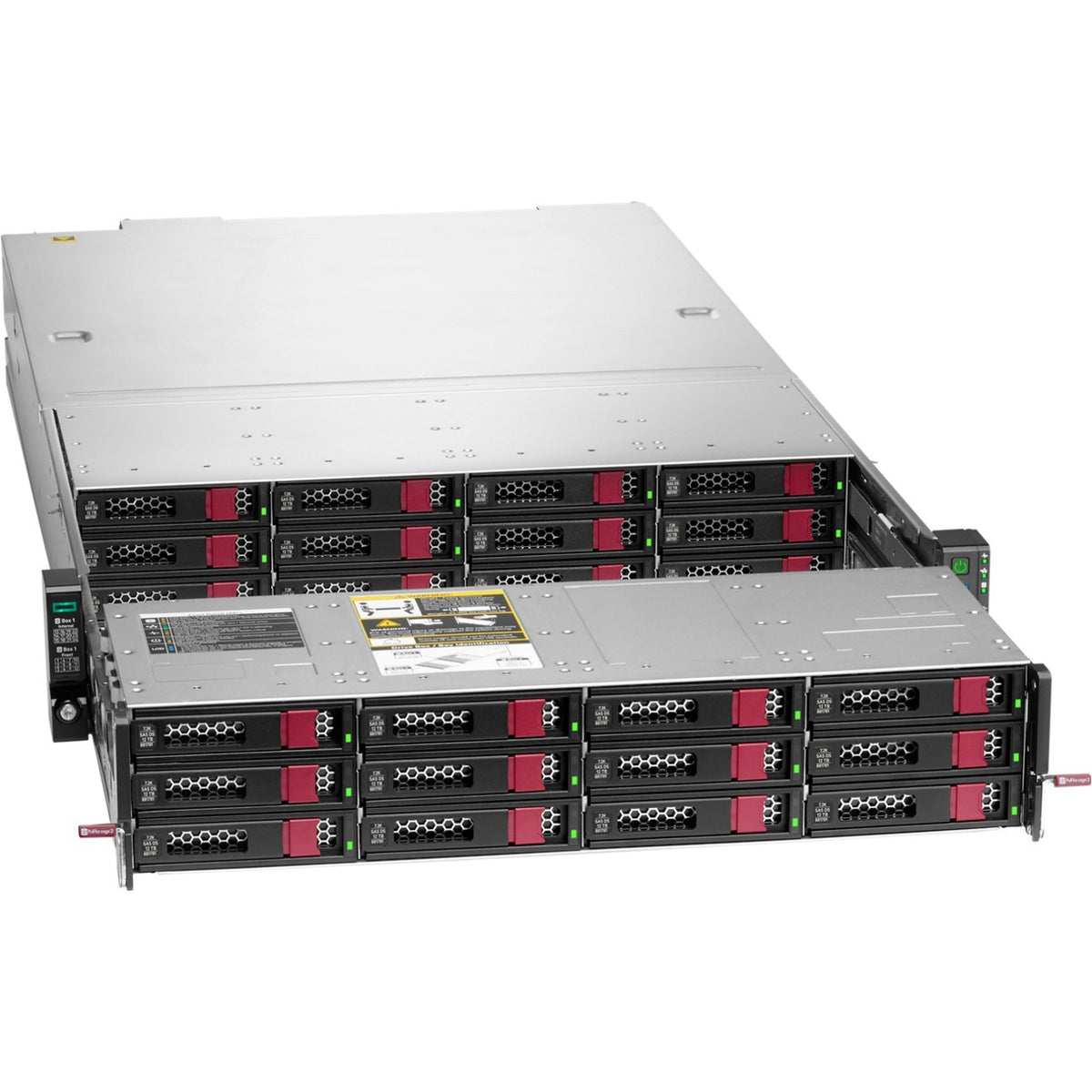 HPE Apollo 4200 G10 2U Rack Server - 1 x Intel Xeon Silver 4210R 2.40 GHz - 64 GB RAM - 36 TB HDD - (9 x 4TB) HDD Configuration - 12Gb/s SAS, Serial ATA/600 Controller - R6F64A