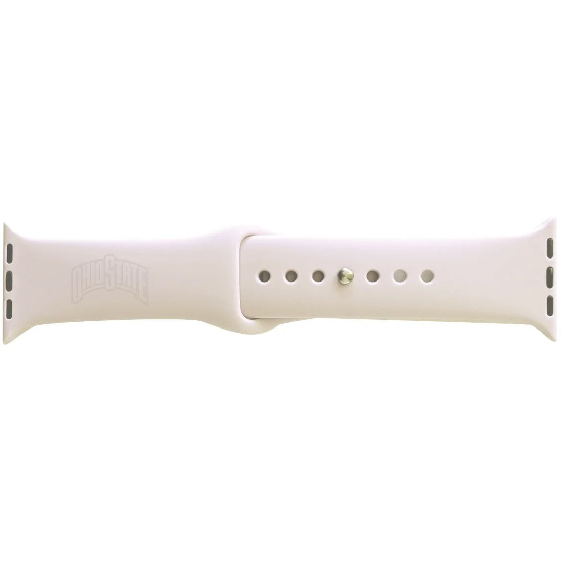 OTM Ohio State University Silicone Apple Watch Band, Classic - OC-OHS2-ABAG00A
