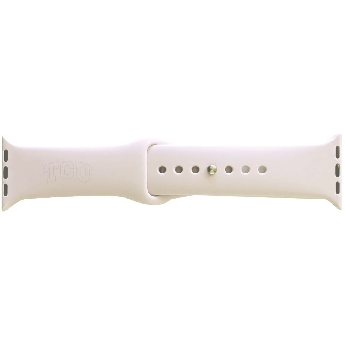 OTM Texas Christian University Silicone Apple Watch Band, Classic - OC-TCU2-ABAG00A
