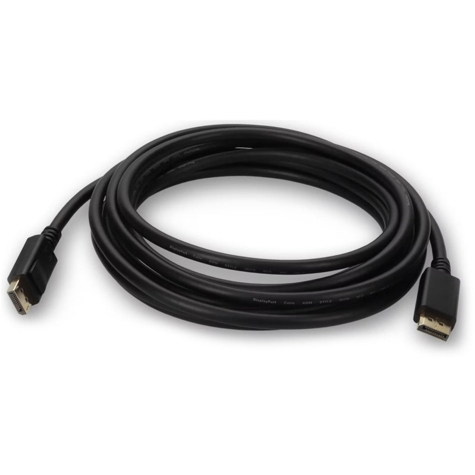 15ft DisplayPort Male 1.4 to DisplayPort 1.4 Male Black Adapter Cable - DP2DP14MM8K15