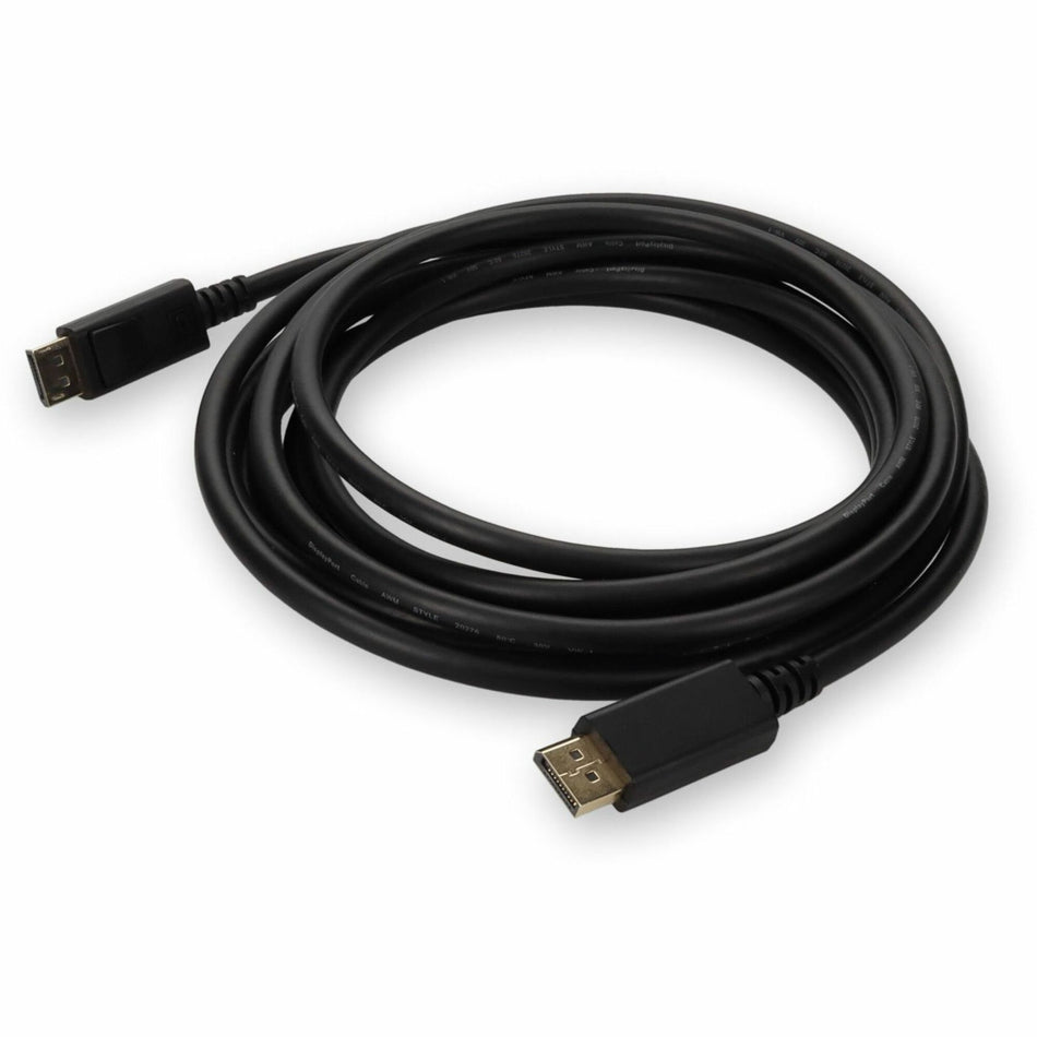 AddOn 2m DisplayPort 1.4 Male to DisplayPort 1.4 Male Black Cable For Resolution Up to 7680x4320 (8K UHD) - DP2DP14MM8K2M
