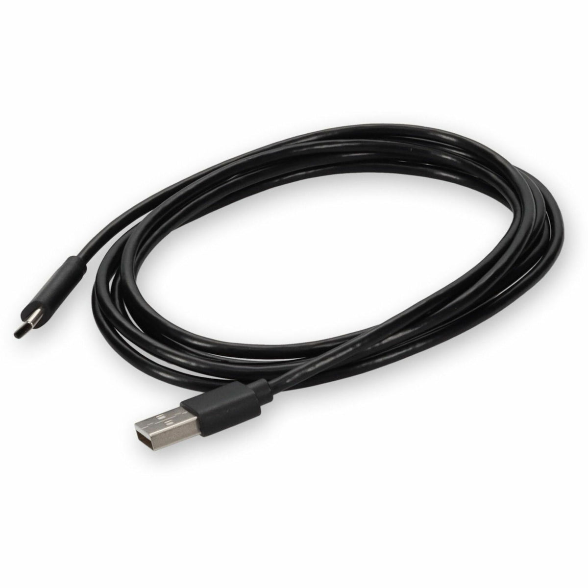 6ft (2m) USB-A 2.0 Male to USB-C 2.0 Male Black Extension Cable - USBEXTAC2M