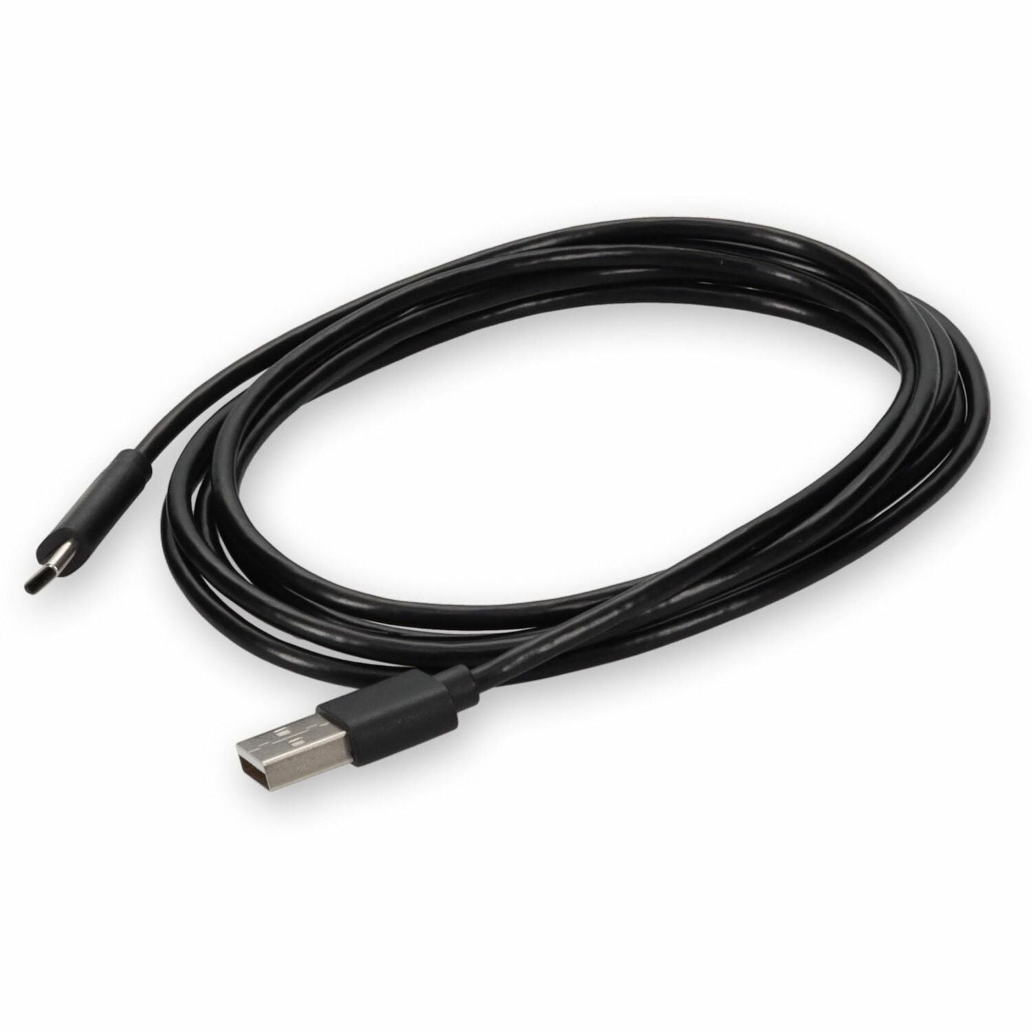 AddOn 50cm USB 2.0 (A) Male to USB 2.0 (C) Male Black Cable - USBEXTAC50CM