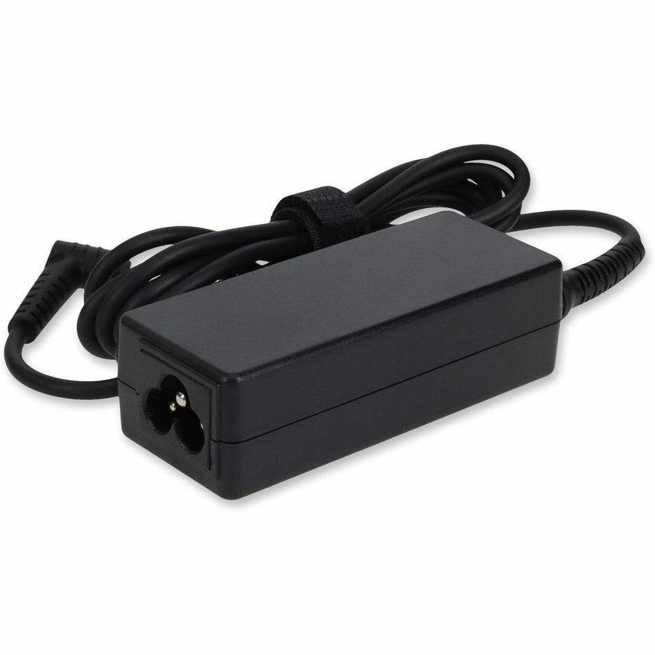 AddOn 6ft Acer AK.045AP.075 Compatible 45W 19V at 2.37A Black 3.0 mm x 1.0 mm Laptop Power Adapter and Cable - AK.045AP.075-AA