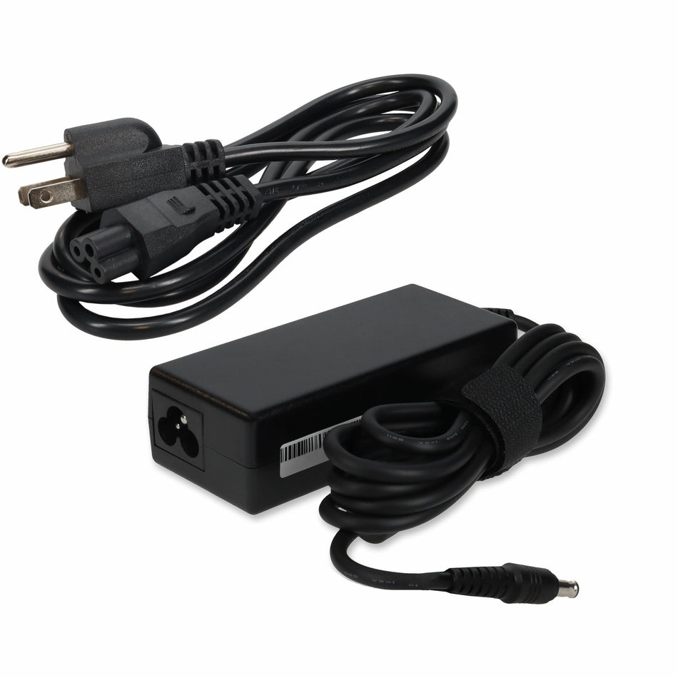 AddOn 6ft Samsung AD-6019R Compatible 60W 19V at 3.16A Black 5.5 mm x 3.0 mm Laptop Power Adapter and Cable - AD-6019R-AA