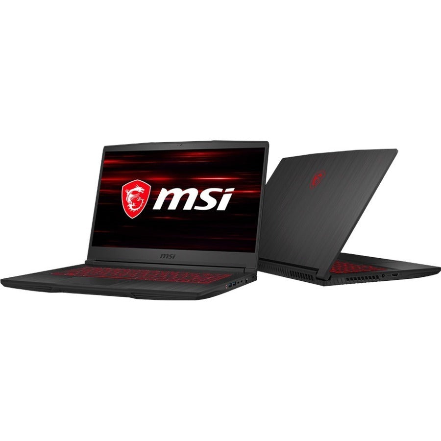 MSI GF65 Thin 9SEXR GF65 Thin 9SEXR-838 15.6" Gaming Notebook - Full HD - 1920 x 1080 - Intel Core i7 9th Gen i7-9750H 2.60 GHz - 8 GB Total RAM - 512 GB SSD - Black - GF65838