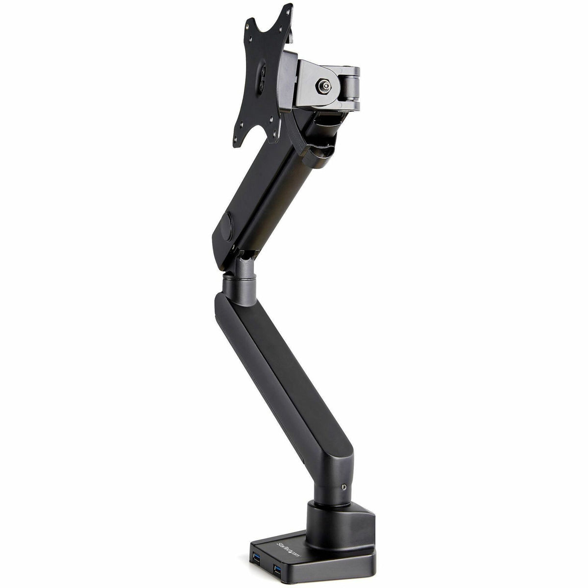 StarTech.com Desk Mount Monitor Arm with 2x USB 3.0 ports, for VESA Display up to 34" (17.6lb/8kg) , C-Clamp/Grommet, Mechanical Spring - ARMSLIM2USB3