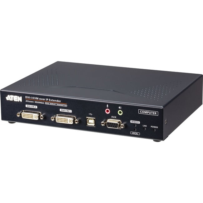 ATEN DVI-I Dual Display KVM over IP Transmitter - KE6940AT